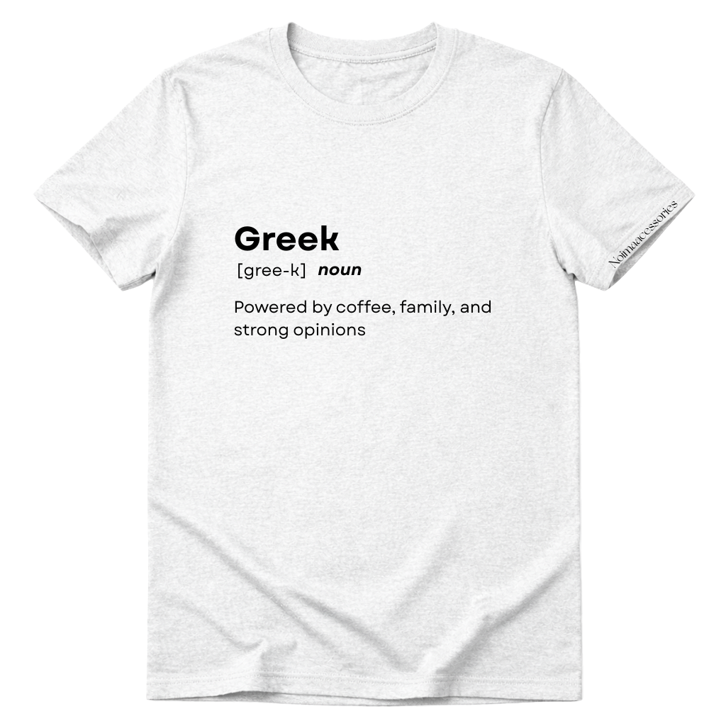 Greek Definition Tee - Vol.2