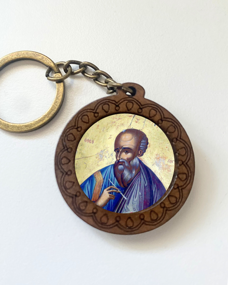 St. John the Theologian Keychain